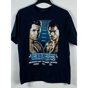 2008 The Dream Match De La Hoya Vs Pacquiao @ MGM Grand Las Vegas Tee Shirt F75